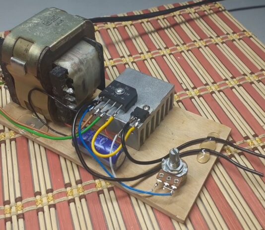 Простий блок живлення на lm317 для початківців радіоаматорів