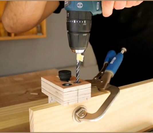 Як зробити кондуктор для свердління отворів під шканти